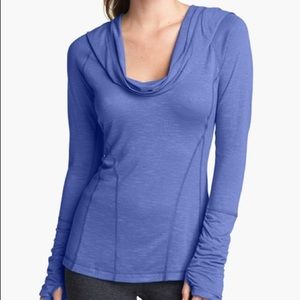 Zella all shirred up hoodie